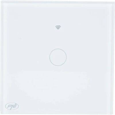 Interrupteur tactile WiFi PNI PT101L - 10A - Contrôle via application - Publicité Interrupteur tactile WiFi PNI PT101L - 10A - Contrôle via application - Publicité