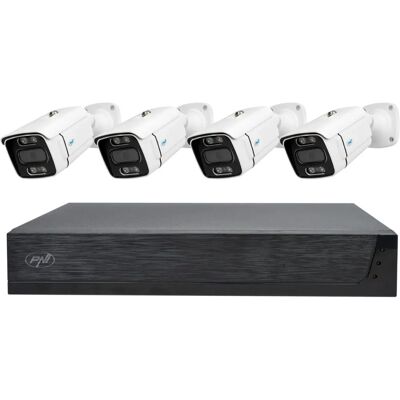 Kit di videosorveglianza PNI House IPMAX POE 3LR - Telecamere 3MP esterne, NVR a 4 canali Kit di videosorveglianza PNI House IPMAX POE 3LR - Telecamere 3MP esterne, NVR a 4 canali