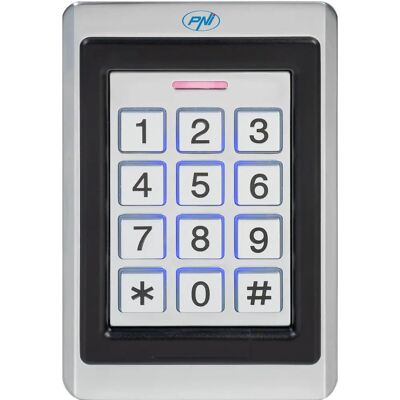 PNI DK110 Toegangscontrole Toetsenbord - IP54, Zink, 2000 Gebruikers PNI DK110 Toegangscontrole Toetsenbord - IP54, Zink, 2000 Gebruikers