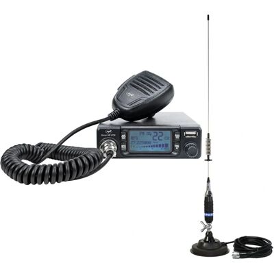 CB PNI Escort HP 9700 USB CB Funkgerät - Magnetische Antenne CB PNI Escort HP 9700 USB CB Funkgerät - Magnetische Antenne