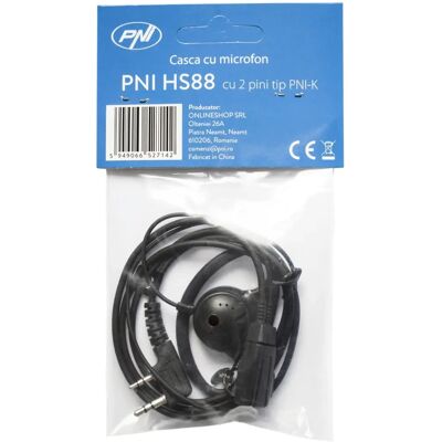 Fones de ouvido PNI - HS88 Microfone - Conector de 2 Pinos - Som de Alta Qualidade Fones de ouvido PNI - HS88 Microfone - Conector de 2 Pinos - Som de Alta Qualidade