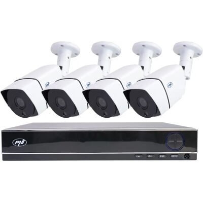 Kit de vidéosurveillance AHD PNI House PTZ1300 Full HD - 4 caméras, HDD 1TB - Publicité Kit de vidéosurveillance AHD PNI House PTZ1300 Full HD - 4 caméras, HDD 1TB - Publicité