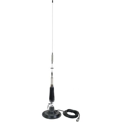 PNI Klappbare Antenne - 85cm, 26-28 MHz, 300W, Magnetfuß PNI Klappbare Antenne - 85cm, 26-28 MHz, 300W, Magnetfuß