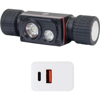 PNI Adventure F80 Čelovka - 1000 lm, Doble LED, IP68 PNI Adventure F80 Čelovka - 1000 lm, Doble LED, IP68