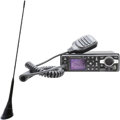 PNI Escort HP 8500 ASQ - Autoradio mit Bluetooth, 26-28MHz/87-108MHz, 490mm Antenne PNI Escort HP 8500 ASQ - Autoradio mit Bluetooth, 26-28MHz/87-108MHz, 490mm Antenne