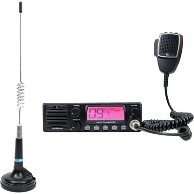 TTi TCB-900 EVO Radio Station Kit - DSS, Microphone, 12-24V, 34cm Antenna TTi TCB-900 EVO Radio Station Kit - DSS, Microphone, 12-24V, 34cm Antenna