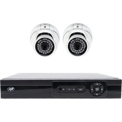 Kit de surveillance vidéo AHD PNI House AHD880 8 canaux - 2 caméras extérieures à dôme 5MP - Publicité Kit de surveillance vidéo AHD PNI House AHD880 8 canaux - 2 caméras extérieures à dôme 5MP - Publicité