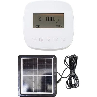 PNI SWI190 - Programador de riego Wi-Fi con panel solar - 8 zonas PNI SWI190 - Programador de riego Wi-Fi con panel solar - 8 zonas