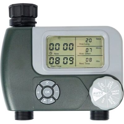Öntözésprogramozó PNI WT10 - LCD-képernyő, 3/4 csatlakozás, 2 kimenet Öntözésprogramozó PNI WT10 - LCD-képernyő, 3/4 csatlakozás, 2 kimenet
