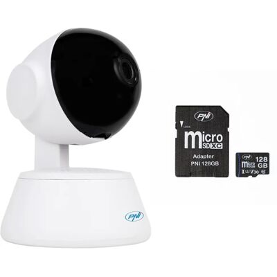 PNI IP720LR 1080P 2MP PTZ Beveiligingscamera - Inclusief 128GB microSD PNI IP720LR 1080P 2MP PTZ Beveiligingscamera - Inclusief 128GB microSD