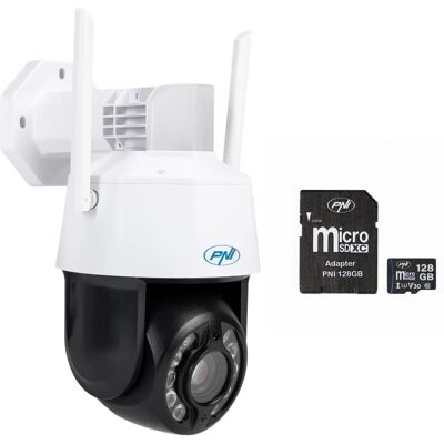 Telecamera di sorveglianza WiFi PNI House IP575 5MP - 128GB MicroSD Telecamera di sorveglianza WiFi PNI House IP575 5MP - 128GB MicroSD