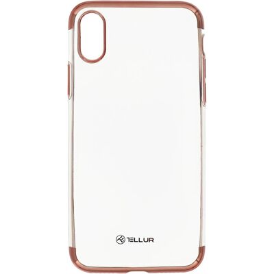 Coque Tellur TLL121233 Rose Gold pour iPhone X/XS - Étui Coque Tellur TLL121233 Rose Gold pour iPhone X/XS - Étui