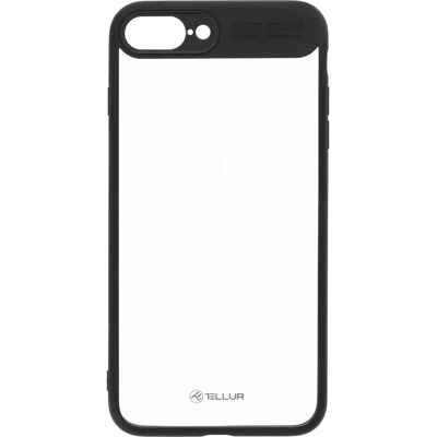 Tellur TLL121583 iPhone 8 Plus Hybrid Schwarz Transparent Hülle Tellur TLL121583 iPhone 8 Plus Hybrid Schwarz Transparent Hülle
