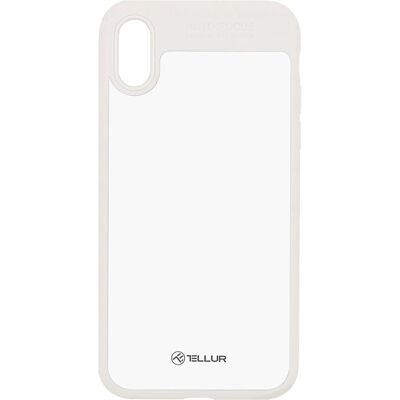 Tellur TLL121633 Weiße iPhone X/XS Hybrid Bumper Hülle Tellur TLL121633 Weiße iPhone X/XS Hybrid Bumper Hülle