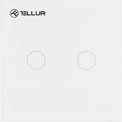 Tellur TLL331051 Valkoinen langaton kosketusvalitsin - Valokatkaisin Tellur TLL331051 Valkoinen langaton kosketusvalitsin - Valokatkaisin
