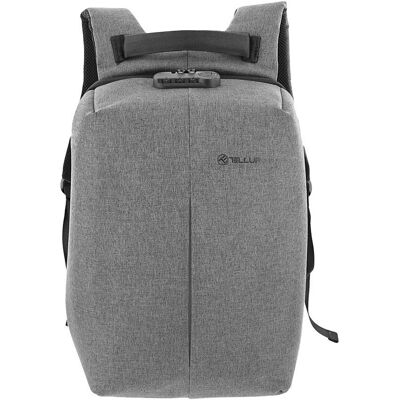 Mochila Tellur Antirrobo Gris 15.6" con USB Mochila Tellur Antirrobo Gris 15.6" con USB