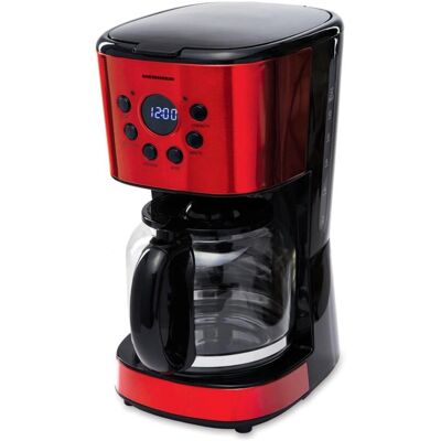 Heinner HCM-1500RDIX - Rot/Schwarz - Kaffeemaschine Heinner HCM-1500RDIX - Rot/Schwarz - Kaffeemaschine