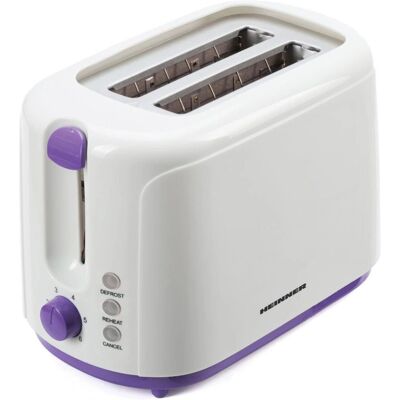 Heinner TP-750UV - Violett, Weiß - Toaster Heinner TP-750UV - Violett, Weiß - Toaster