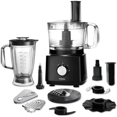 Heinner HFP-750BK - Schwarz - Küchenmaschine Heinner HFP-750BK - Schwarz - Küchenmaschine