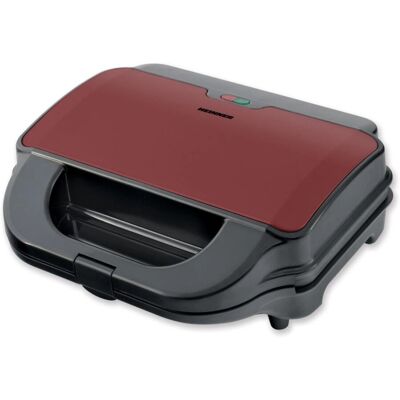 Heinner SM-2H900BKS - Schwarz, Burgund - Sandwichmaker Heinner SM-2H900BKS - Schwarz, Burgund - Sandwichmaker