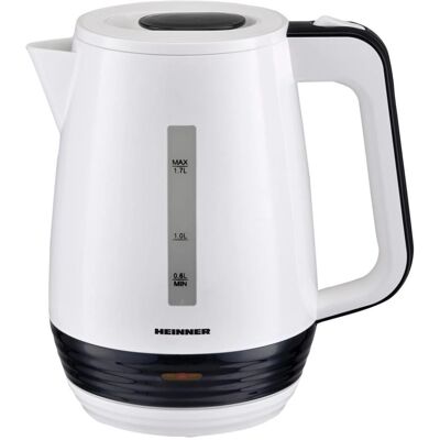 Heinner HEK-17WH - Schwarz/Weiß - elektrischer Wasserkocher Heinner HEK-17WH - Schwarz/Weiß - elektrischer Wasserkocher