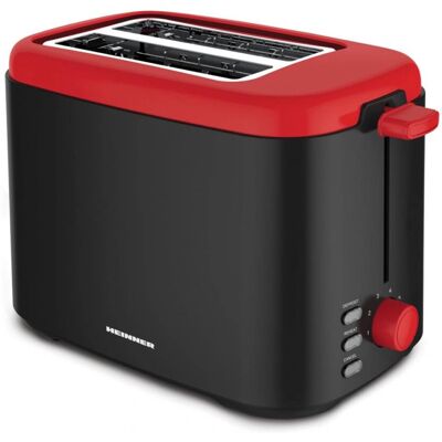 Heinner HTP-800BKR - Schwarz, Rot - Toaster Heinner HTP-800BKR - Schwarz, Rot - Toaster