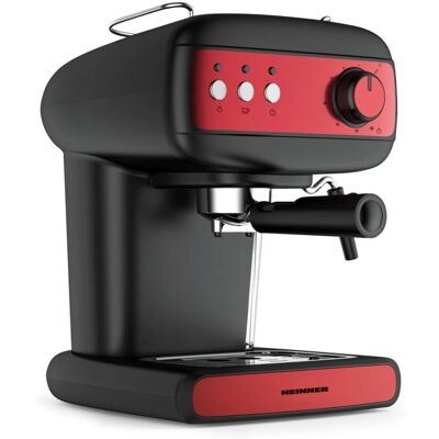 Heinner HEM-1100BKRD - Negru/Rosu - Espressor Heinner HEM-1100BKRD - Negru/Rosu - Espressor