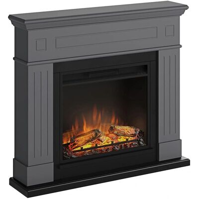 Chimenea eléctrica Tagu Fm462 1500W - Efecto llama, Gris oscuro Chimenea eléctrica Tagu Fm462 1500W - Efecto llama, Gris oscuro