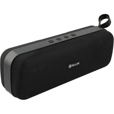 Tellur Bluetooth Lautsprecher Loop 10W Schwarz - Tragbarer Stereo Tellur Bluetooth Lautsprecher Loop 10W Schwarz - Tragbarer Stereo