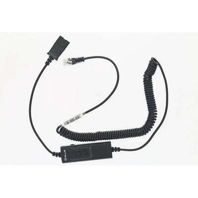 Tellur QD zu RJ11 Adapterkabel - 2,95 m - Schwarz Tellur QD zu RJ11 Adapterkabel - 2,95 m - Schwarz