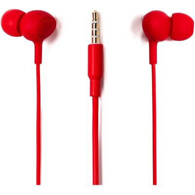 Tellur Basic Gamma Rote Kabelgebundene In-ear Kopfhörer - Kopfhörer Tellur Basic Gamma Rote Kabelgebundene In-ear Kopfhörer - Kopfhörer
