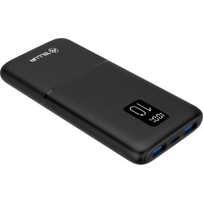Tellur Power Bank PD102 Boost Pro - 10000mAh, Schnellladung, LCD, Schwarz Tellur Power Bank PD102 Boost Pro - 10000mAh, Schnellladung, LCD, Schwarz