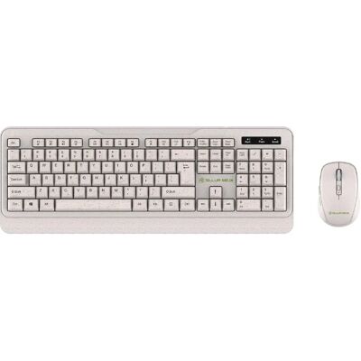 Tellur Eco Drahtlos Tastatur Maus Set - Natürliches Design Tellur Eco Drahtlos Tastatur Maus Set - Natürliches Design