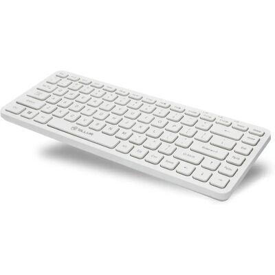 Tellur Kabelloses Mini-Tastatur - Tastatur, Weiß, Tragbar - Computerzubehör Tellur Kabelloses Mini-Tastatur - Tastatur, Weiß, Tragbar - Computerzubehör