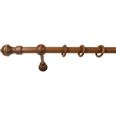 SN DECO GROUP Ares Holz Gardinenstange - 200cm SN DECO GROUP Ares Holz Gardinenstange - 200cm