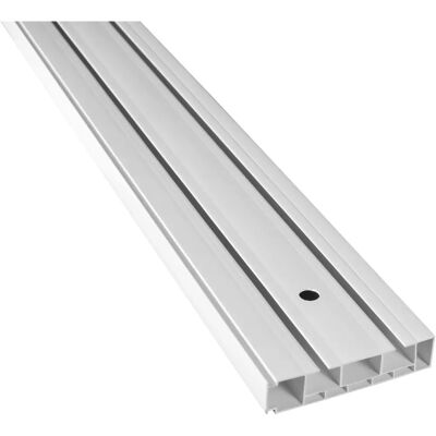 SN DECO GROUP Vorhangschiene SH (2) Weiß 300cm - Gardinenschiene SN DECO GROUP Vorhangschiene SH (2) Weiß 300cm - Gardinenschiene
