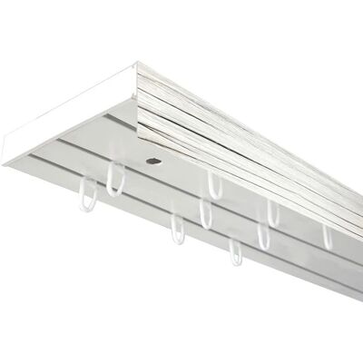 SN DECO GROUP Modell SH Gardinenschiene - 3-läufig, Weiß SN DECO GROUP Modell SH Gardinenschiene - 3-läufig, Weiß