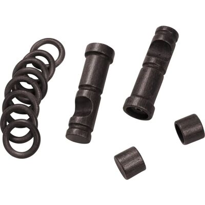 SN DECO GROUP Cafiro Wenge Gardinenstange - 240 cm - Gardinenstangen SN DECO GROUP Cafiro Wenge Gardinenstange - 240 cm - Gardinenstangen