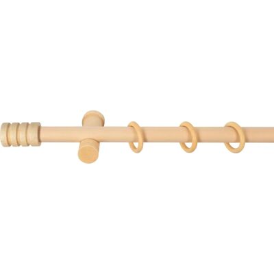 SN DECO GROUP Pisa Gardinenstange - 1-läufig, beige SN DECO GROUP Pisa Gardinenstange - 1-läufig, beige