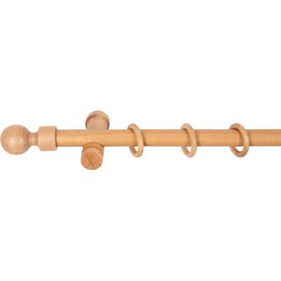 SN DECO GROUP Giro - Holz - 28 mm - 120 cm - Curtain rod SN DECO GROUP Giro - Holz - 28 mm - 120 cm - Curtain rod