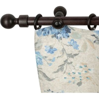 SN DECO GROUP „Giro“ Gardinenstange - Grau (Wenge) - 400cm SN DECO GROUP „Giro“ Gardinenstange - Grau (Wenge) - 400cm