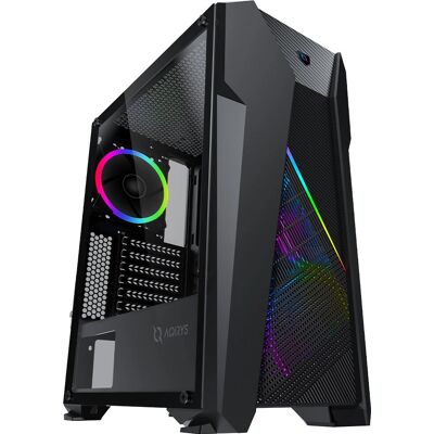 Aqirys Canopus Midi Tower Schwarz - Computergehäuse Aqirys Canopus Midi Tower Schwarz - Computergehäuse
