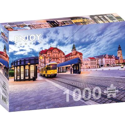 Enjoy Puzzle - Plac Unii, Oradea - 1000 Elementów - Puzzle Enjoy Puzzle - Plac Unii, Oradea - 1000 Elementów - Puzzle