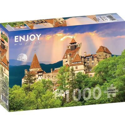 Enjoy Zamek Drakuli, Bran Puzzle - 1000 Elementów Enjoy Zamek Drakuli, Bran Puzzle - 1000 Elementów