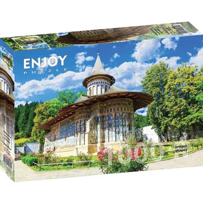 Enjoy Klášter Voronet Suczava 1000 Kousků - Puzzle Enjoy Klášter Voronet Suczava 1000 Kousků - Puzzle