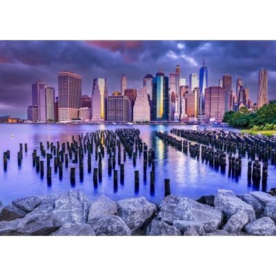 Enjoy Manhattan Niepogoda Puzzle 1000 Elementów Enjoy Manhattan Niepogoda Puzzle 1000 Elementów