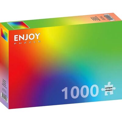 Enjoy Gradient Tęczy 1000 Elementów - Puzzle Enjoy Gradient Tęczy 1000 Elementów - Puzzle