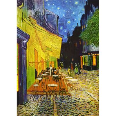 Enjoy Puzzle Vincent Van Gogh: Taras kawiarni w nocy - Puzzle 1000 elementów Enjoy Puzzle Vincent Van Gogh: Taras kawiarni w nocy - Puzzle 1000 elementów