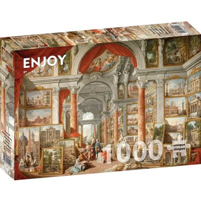 Enjoy Paolo Panini: Ansichten des modernen Rom Puzzle (1000 Teile) Enjoy Paolo Panini: Ansichten des modernen Rom Puzzle (1000 Teile)
