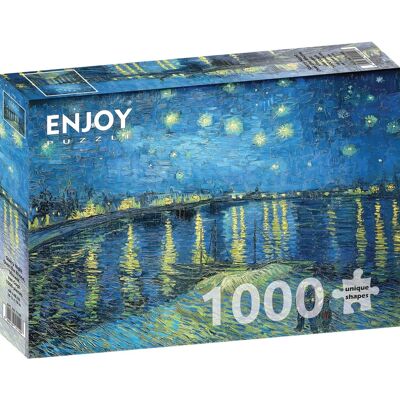 Enjoy Van Gogh Noční obloha nad Rýnem Puzzle - 1000 Dílků Enjoy Van Gogh Noční obloha nad Rýnem Puzzle - 1000 Dílků